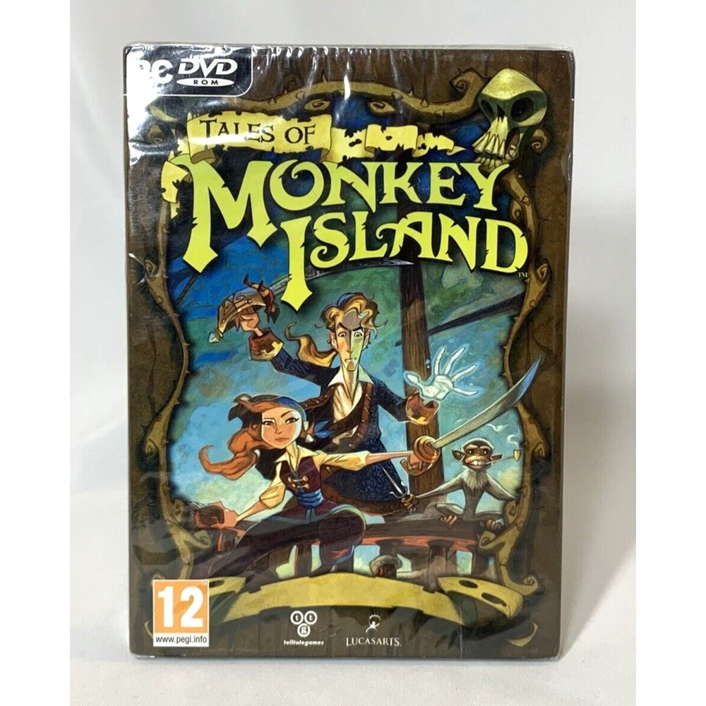 Tales of Monkey Island PC Game DVD FRENCH Lucasarts telltalegames NEW SEALED!!